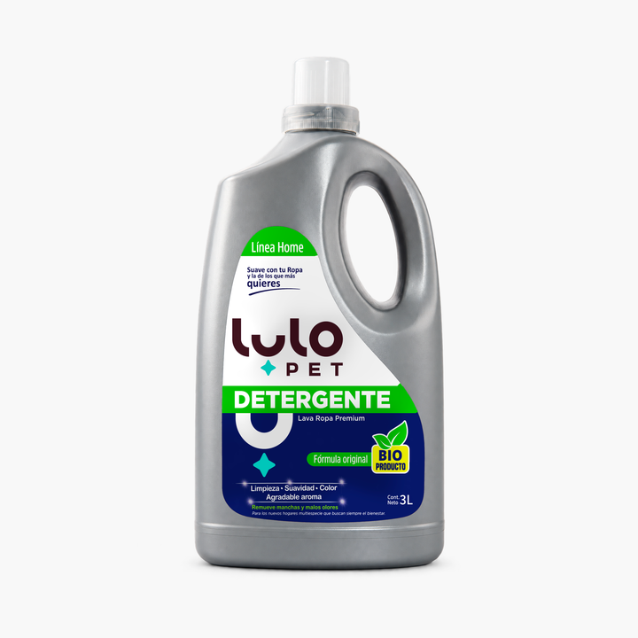 Detergente Líquido Premium - Textiles de Mascotas y Humanos