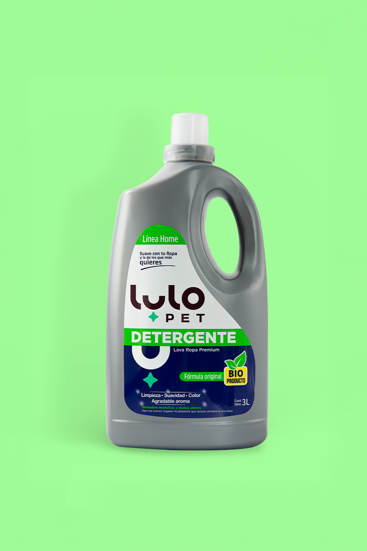 Detergente Líquido Premium - Textiles de Mascotas y Humanos